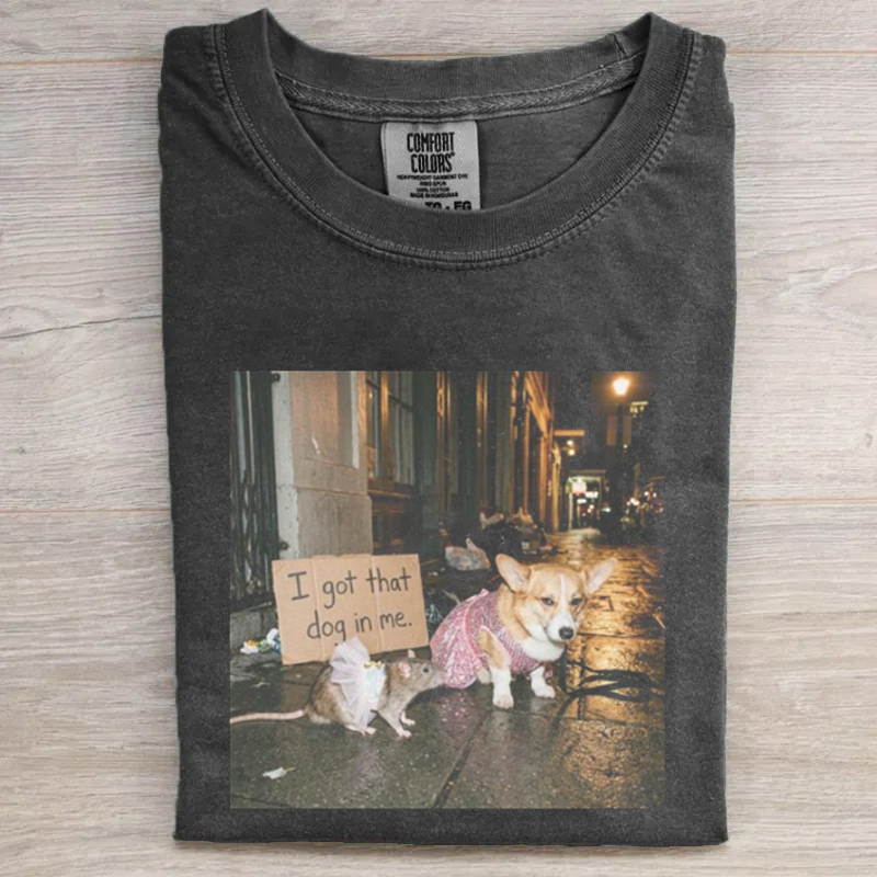 Funny Corgi Meme T-shirt