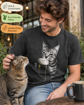 Cat Beer Y2k Vintage 90s T-shirt