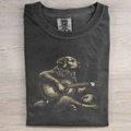 Golden Retriever Playing Acoustic Guitar T-shirt