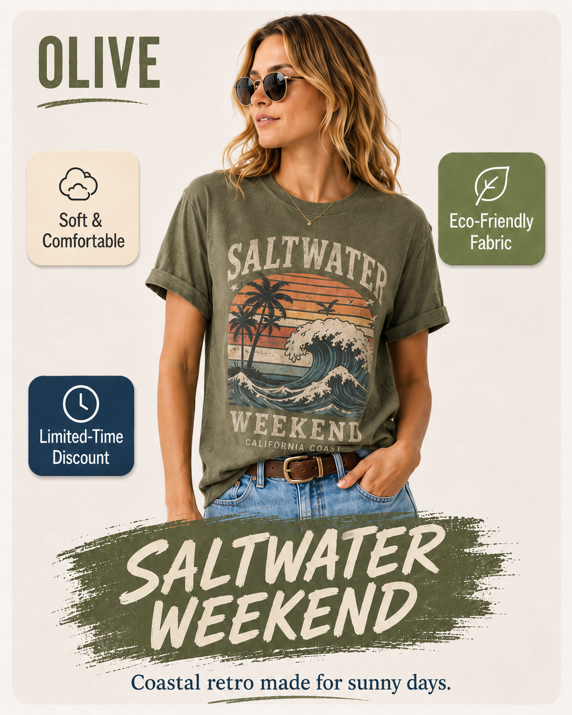 Saltwater Weekend T-shirt