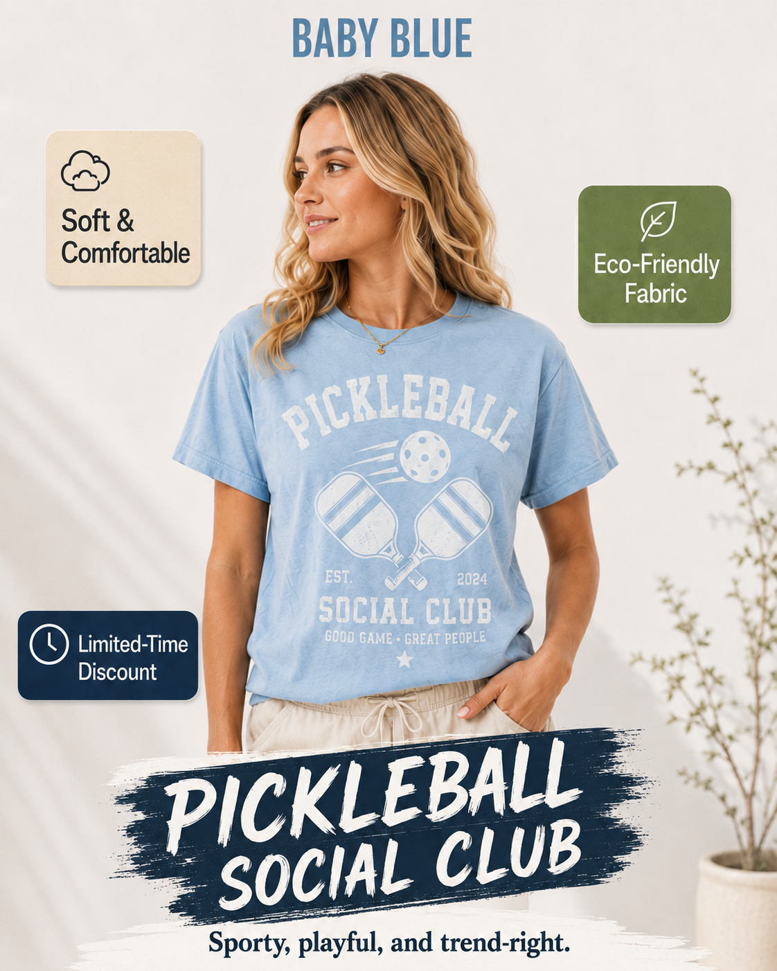 Pickleball Social Club T-shirt