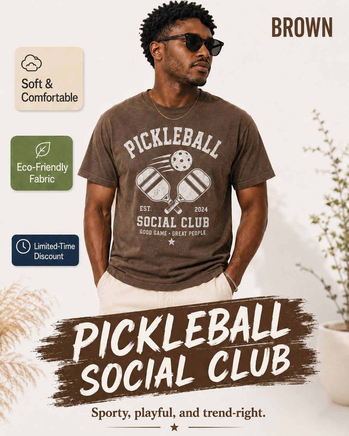 Pickleball Social Club T-shirt