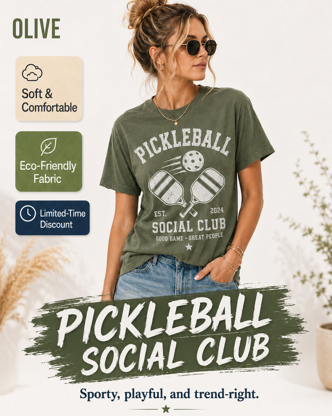 Pickleball Social Club T-shirt