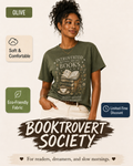 Booktrovert Society T-shirt