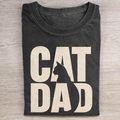 Cat Dad meme T-shirt