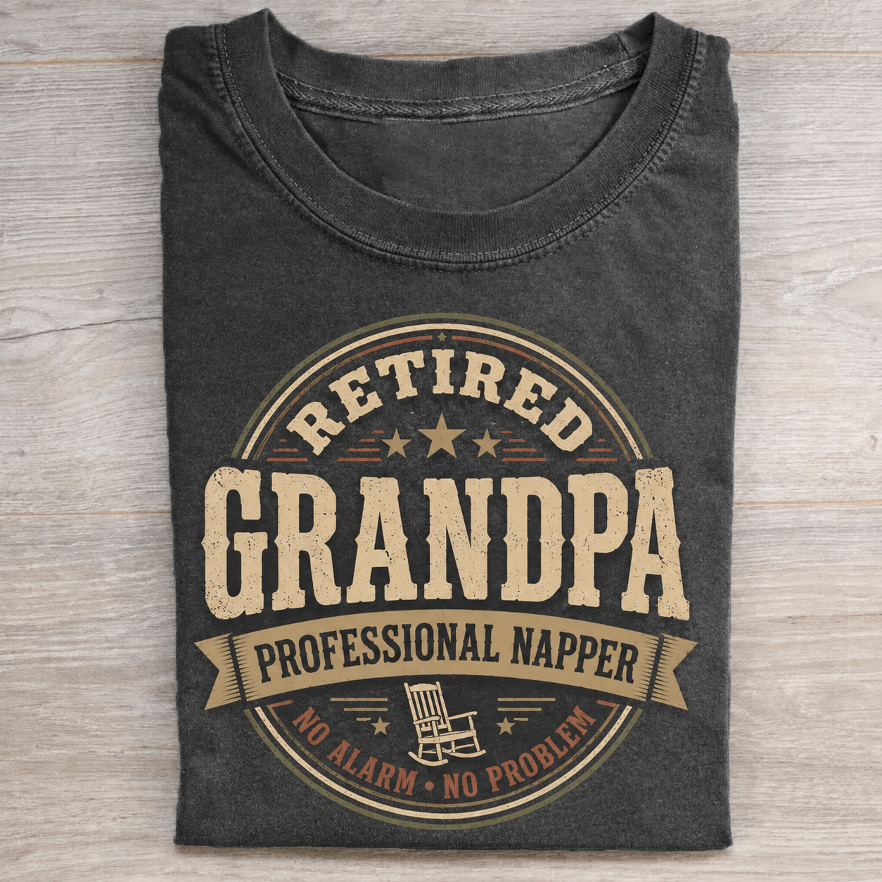 Retired Grandpa Nap T-shirt