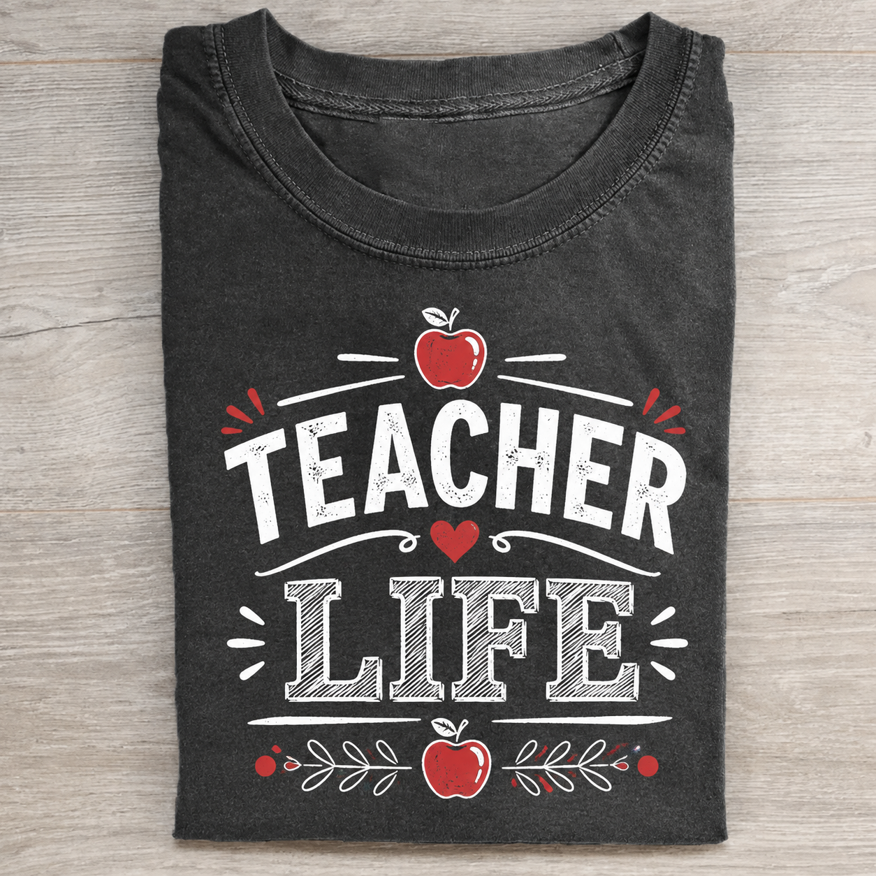 Teacher Life Chalkboard T-shirt