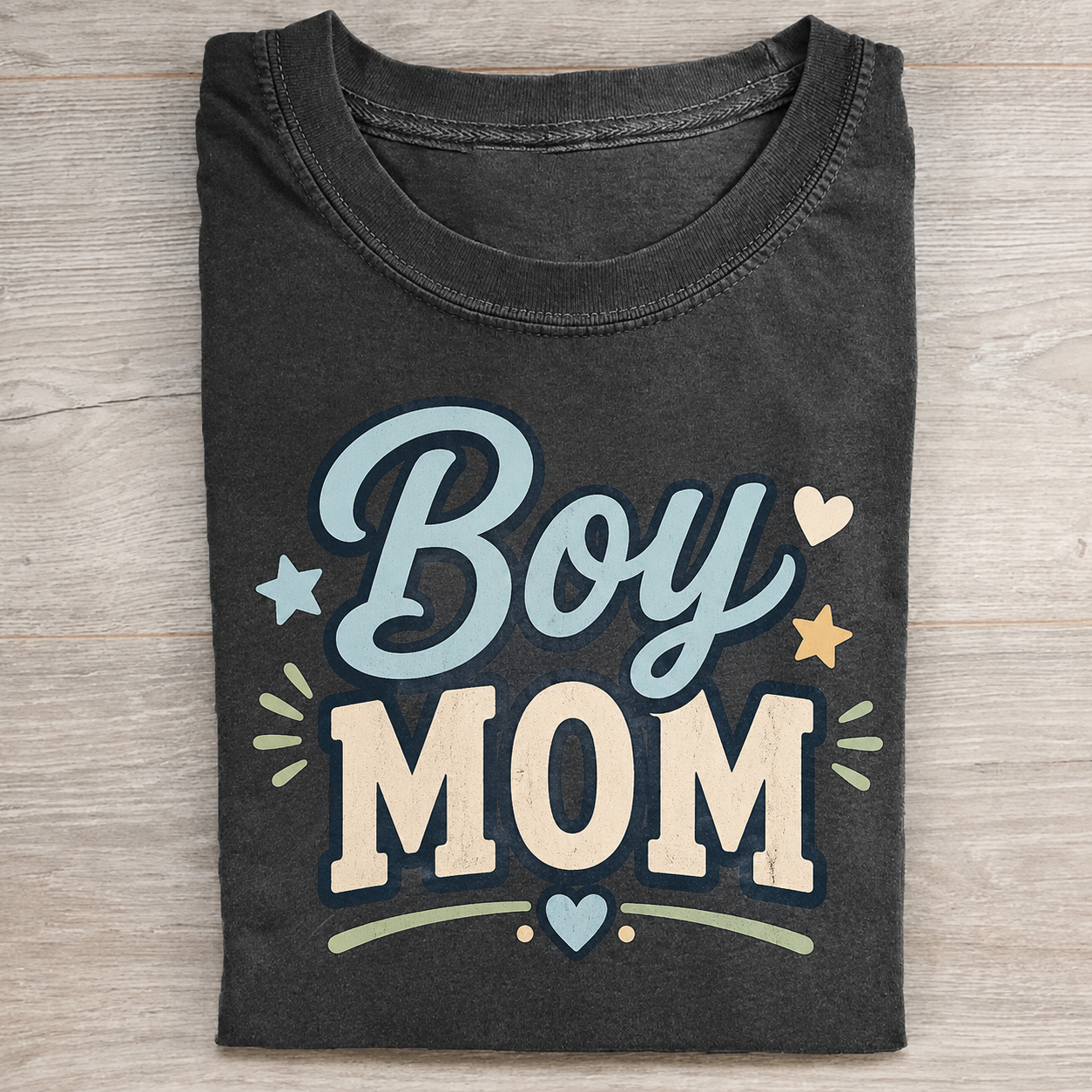 Playful Boy Mom Pastel T-shirt