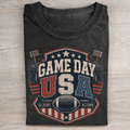 Game Day USA Vintage Badge T-shirt