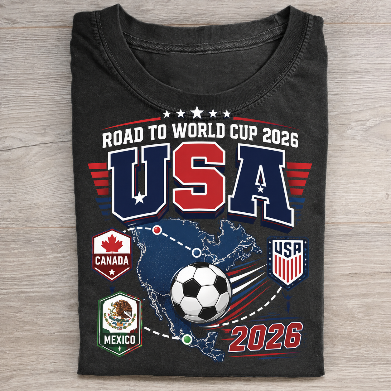 Road to World Cup 2026 T-shirt