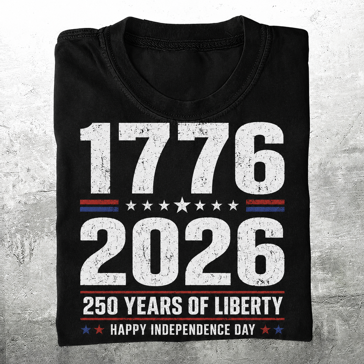 USA 250 Anniversary 1776 2026 Liberty Statement T-shirt