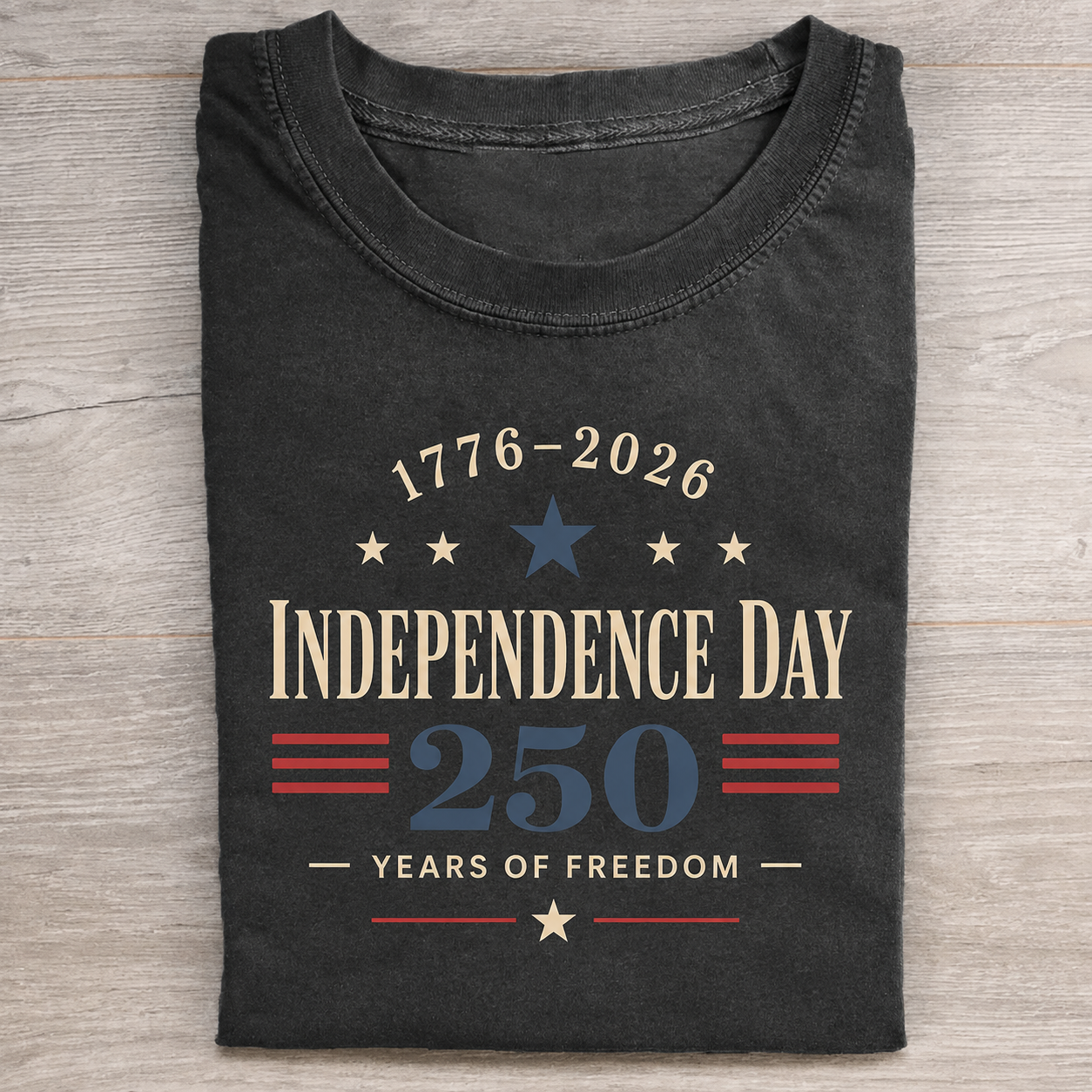 Independence Day 250 Minimal T-shirt