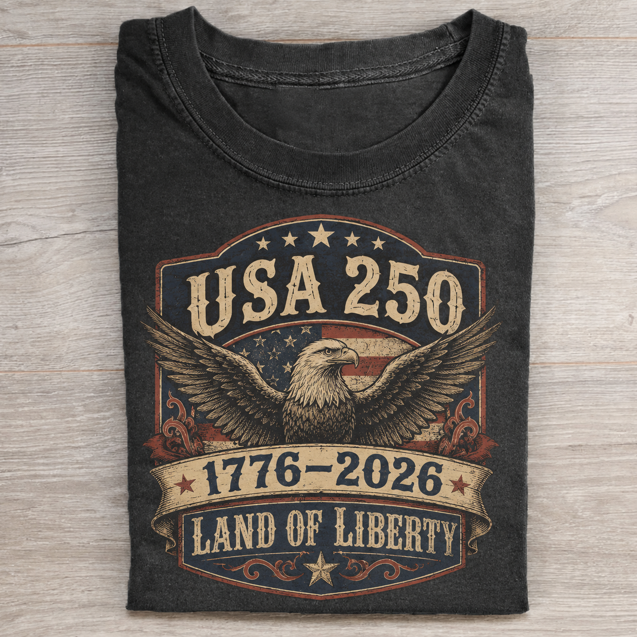 Land of Liberty Eagle 250 T-shirt