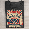 Fourth of July America 250 T-shirt