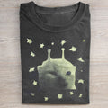 Y2k Alien Cat meme T-shirt