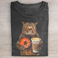 Funny Meme Fat Cat All I Need In Life T-shirt