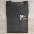 Cat Dad Club T-shirt