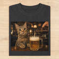 Tabby Cat Beer Pub T-shirt